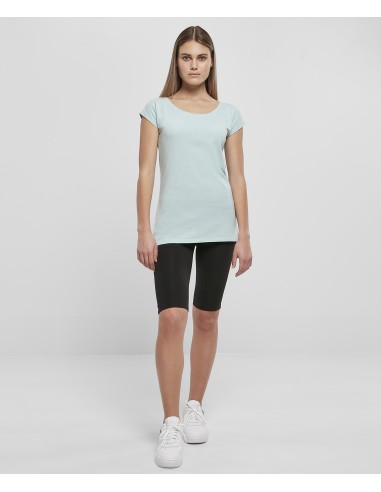 B-BB013-Ladies Wide Neck Tee